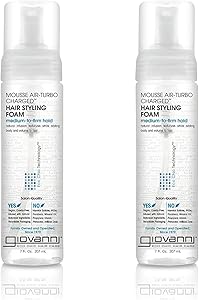 Giovanni Mousse Air-Turbo Charged Hair Styling Foam 7oz (Pack of 2) Review