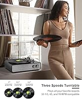 TANLANIN TE-2018BLK Vinyl Record Player — image 5