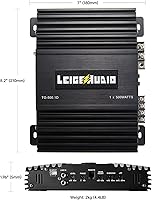 LEIGESAUDIO 500 Watts MonoBlock Amplifier — image 3