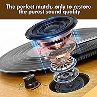 Popsky 3-Speed Bluetooth Turntable — image 4