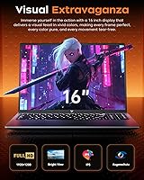 KAIGERR TX16PRO 2025 Gaming Laptop, AMD Ryzen 7 5825U, 16GB RAM, 512GB SSD — image 4