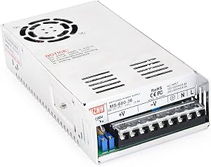 CNCTOPBAOS 600W 36V DC Switching Power Supply Review