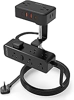 HOPOW QT1360-CU Desk Clamp Power Strip — image 1
