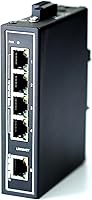 WIWAV WDH-5GT-DC 5-Port Gigabit Industrial Ethernet Switch — image 1