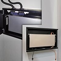 Electriduct 2U Wall Mount Rack Enclosure Network Cabinet — image 9