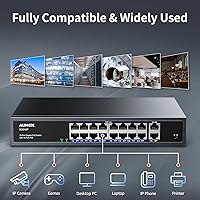 Aumox SG518P 18-Port Gigabit PoE Switch — image 7