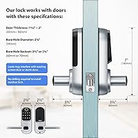 CATCHFACE Smart Fingerprint Lock B17-Silver — image 8