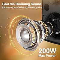 STUDIOFINIX ST-602BTB 6.5-Inch Bluetooth Outdoor Speakers — image 3