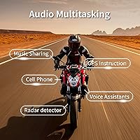 BIKECOMM BK-S2 Motorcycle Bluetooth Intercom Headset — image 7