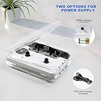 Burtowic Auto Reverse & Clear Stereo Cassette Player — image 3