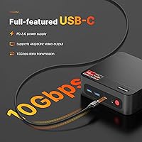 BOSGAME Mini PC P4 Plus, AMD Ryzen 7 5825U, 32GB RAM, 1TB SSD — image 7