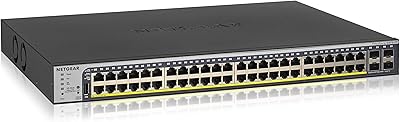 NETGEAR GS752TP 52-Port PoE Gigabit Ethernet Smart Switch