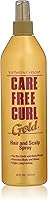 Softsheen-Carson Care Free Curl Gold Hair and Scalp Spray, 16 Fl oz — image 1