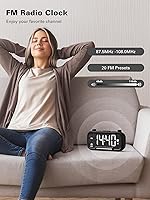 Mesqool Digital Alarm Clock Radio CR1025 — image 3