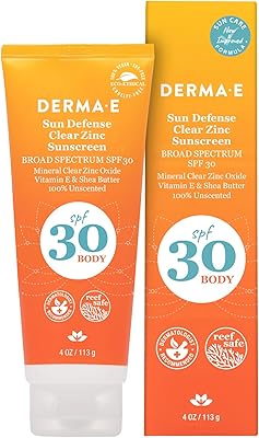 DERMA E Sun Defense Mineral Sunscreen SPF 30 Body – 4oz