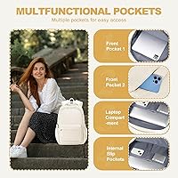 Lightweight School Backpack for Women Men, 24L Capacity — image 4