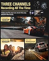 IIWEY T1 Dash Cam Front Rear Inside 1080P — image 3