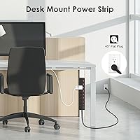 ANNQUAN 8 Outlet Power Strip with 8 Individual Switches — image 4