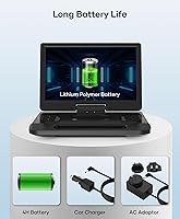 FANGOR 13.3 Inch Portable Blu-ray DVD Player — image 6