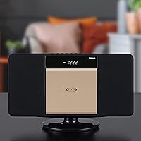 Jensen JBS-300 Champagne Gold Bluetooth Stereo Music System — image 6