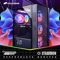 STGAubron Gaming PC Desktop, Intel Core i7, RTX 3060 12GB, 32GB RAM, 1TB SSD — image 3