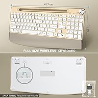 JOYACCESS Ergonomic Wireless Keyboard and Mouse Combo — image 6