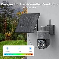 Techage CQ1SG-4G 4G LTE Cellular Solar Security Camera — image 8