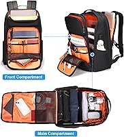 FENRUIEN 17 Inch Travel Backpack for Men — image 3