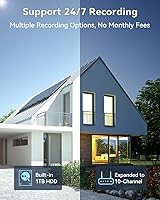 ZHXINSD Wireless Security Camera System Outdoor 6MP 10X Hybrid Zoom — image 5