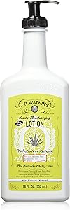 J.R. Watkins Aloe and Green Tea Daily Moisturizing Lotion, 18oz Review