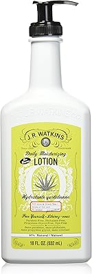 J.R. Watkins Aloe and Green Tea Daily Moisturizing Lotion, 18oz