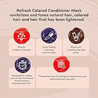 Lisap Color Depositing Hair Mask, Chocolate 8.45oz — image 6
