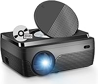 Asnish DVD Projector with Built-in DVD Player — image 1