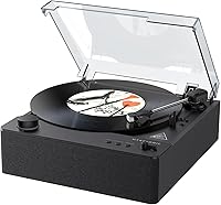 MYKESONIC YY1632BK Bluetooth Vinyl Turntable — image 1