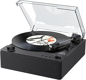 MYKESONIC YY1632BK Bluetooth Vinyl Turntable Review