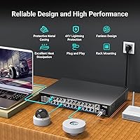 NICGIGA 24-Port Gigabit PoE+ Switch — image 3
