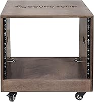 Sound Town SDRK-8TB Slanted 8U Studio Rack — image 3