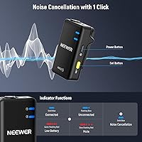 NEEWER KM15 Wireless Lavalier Microphone System — image 3
