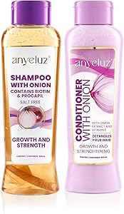 Anyeluz Onion Shampoo and Conditioner Set Review