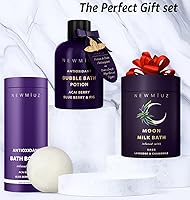 New Miuz Antioxidant Bubble Bath with Acai Berry, Blueberry & Fig, 12.35oz — image 6