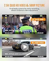 YULONGDT 128GB Full HD 1440P Body Camera — image 2