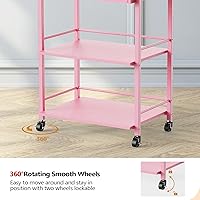 Mefeir Salon Trolley Cart Pink — image 7