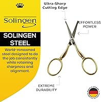 Camila Solingen CS06 Gold Plated Safety Tip Scissors — image 5