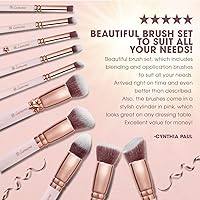 Lamora Kabuki Makeup Brush Set - 10 Pc Collection — image 7