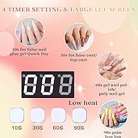 BOMOQING 96W Rechargeable UV LED Nail Lamp — image 5