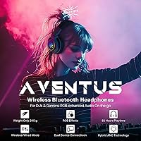 Linsoul Kiwi Ears Aventus Bluetooth 5.4 Over Ear Headphones — image 2