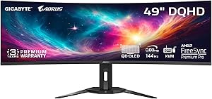 GIGABYTE AORUS CO49DQ 49-inch QD OLED Monitor