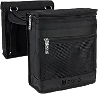 ZUCA Beauty Caddy with Built-in Seat Cushion (Black) — image 2