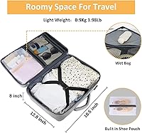 Taygeer Carry On Backpack for Men Women, 17.3-inch Laptop Backpack — image 4