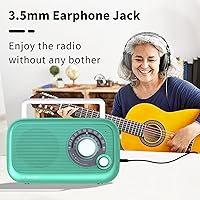 Yewrich Portable AM/FM Radio with Bluetooth — image 5